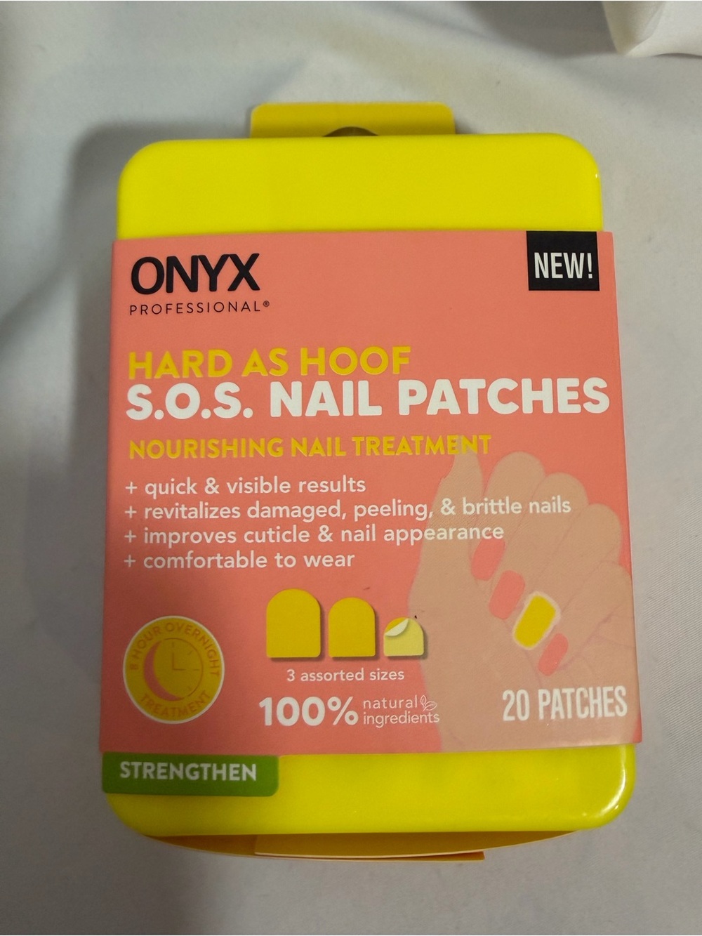 NWT ONYX HARD AS HOOF® NAIL PATCHES